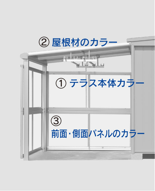 マツモト物置　GMTERRA-2618-1K6S